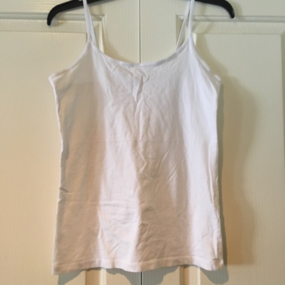 ✨SALE✨ Forever 21 Cotton White Cami Tank Top EUC